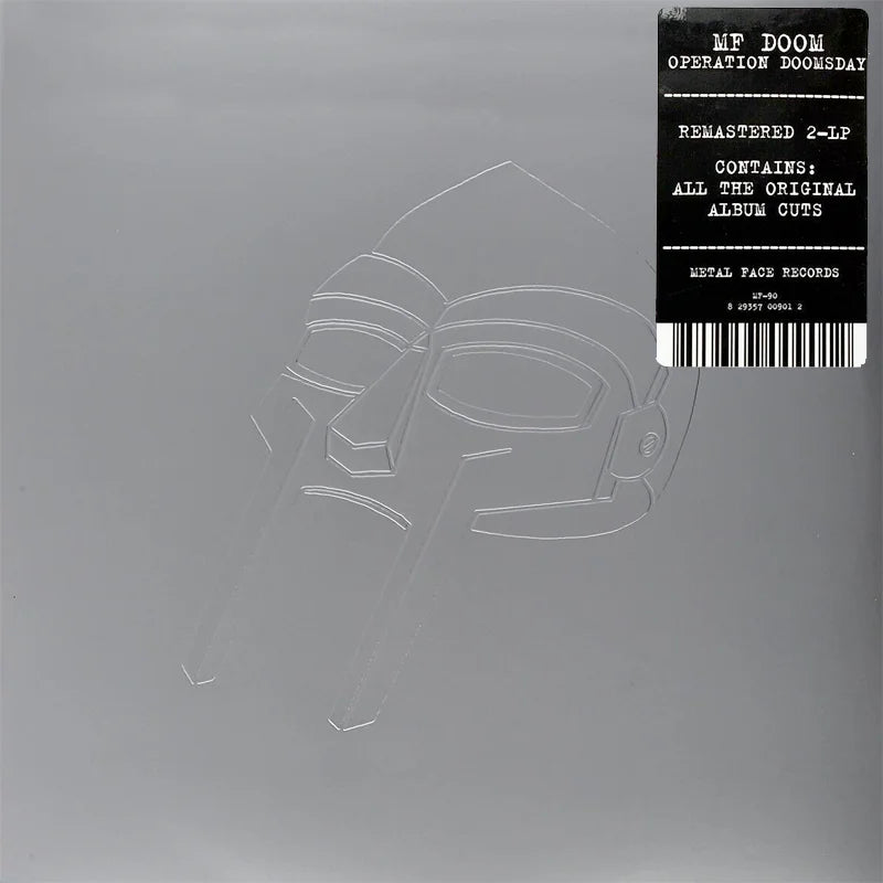 MF Doom – Operation: Doomsday (Limited Edition Silver Cover Colour Vinyl)